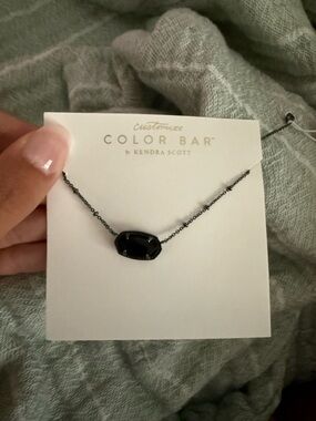 Kendra Scott custom color bar necklace brand new with box